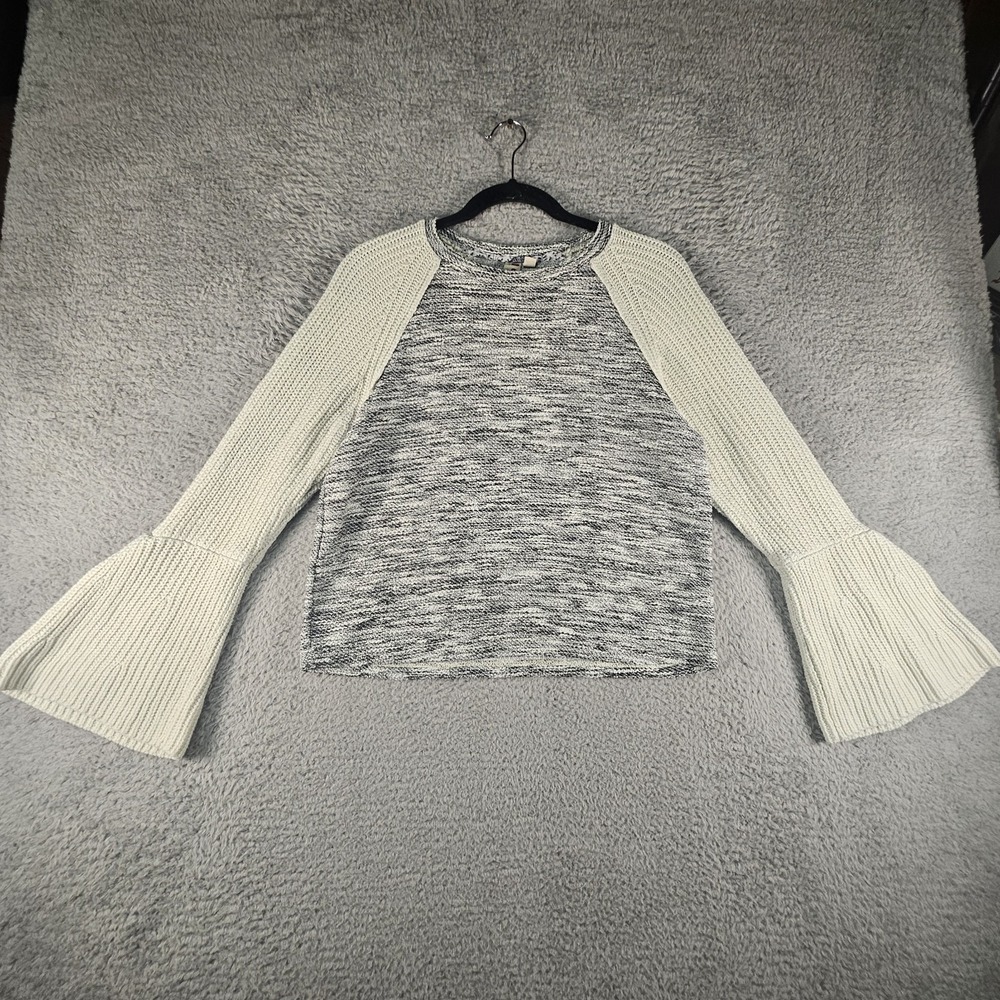 Dolan Anthropologie Sweater Womens S Bell Sleeves Crochet Peasant Cottagecore